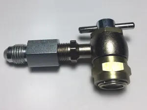 Strut Service Valve Adapter, -4 JIC Nitrogen 2026600 Legacy 05-002 USA Made